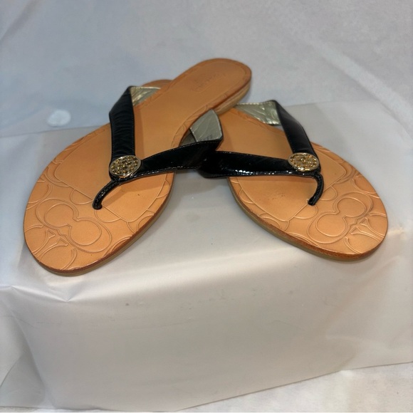 Coach Sandals “Sara” Size 6.5 - Picture 1 of 8